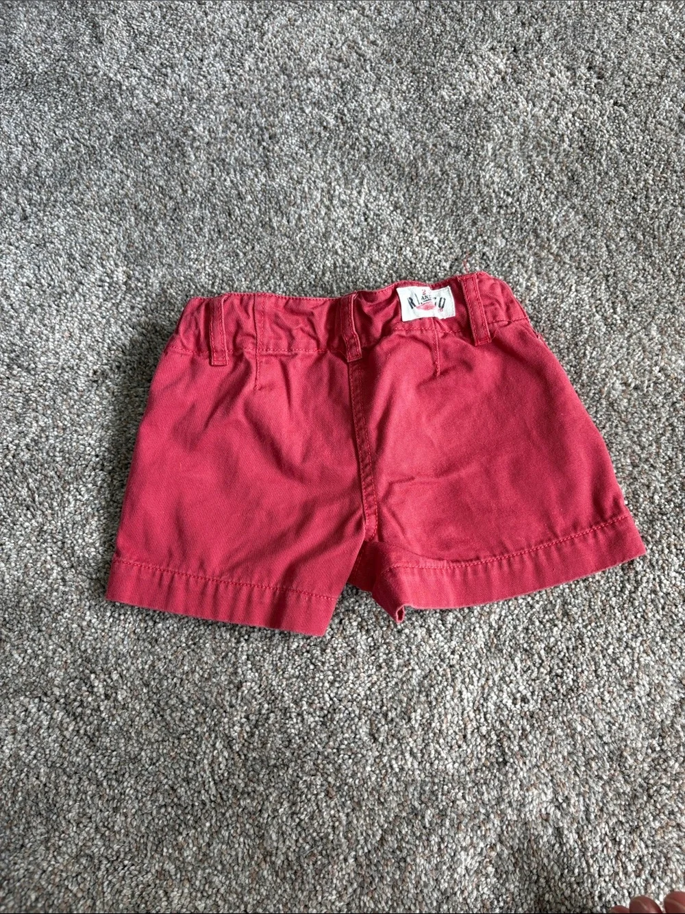 Ralph Lauren Coral Red Girls' Shorts